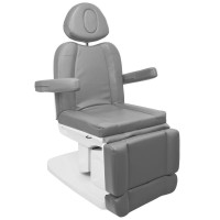 Козметичен електрически стол Azzurro 708A с 4 мотора - сив
