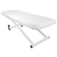 Електрическа масажна кушетка Azzurro 329E с 1 двигател - бяла
