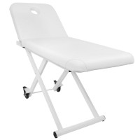 Електрическа масажна кушетка Azzurro 329E с 1 двигател - бяла