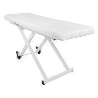 Електрическа масажна кушетка Azzurro 329E с 1 двигател - бяла