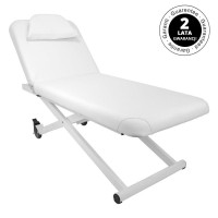 Електрическа масажна кушетка Azzurro 329E с 1 двигател - бяла