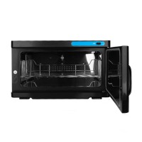 Уред за затопляне на кърпи с UV-C стерилизатор - 16л черен